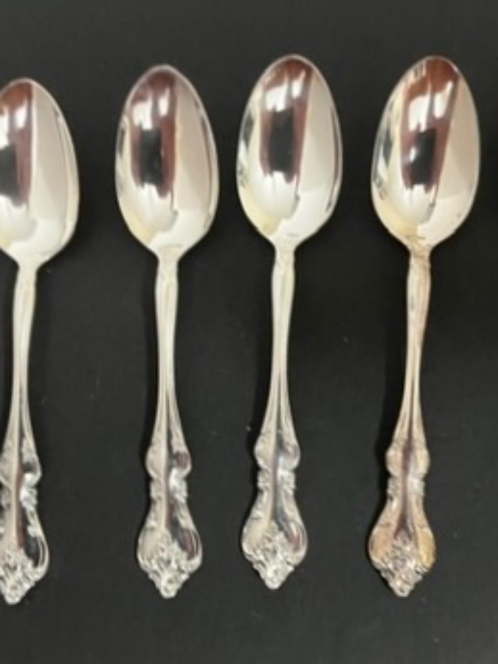 SILVER PLATED COFFEE SPOONS